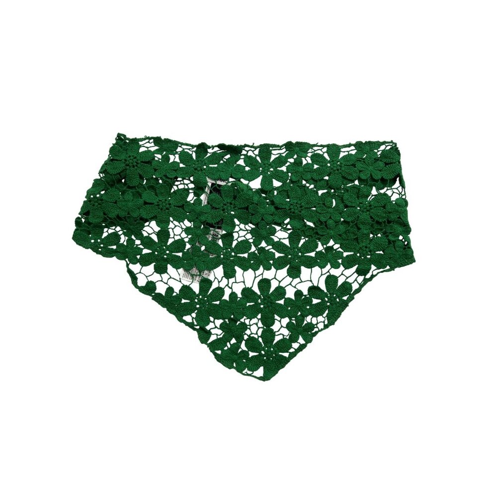 Mango Crochet Bandana in Green
